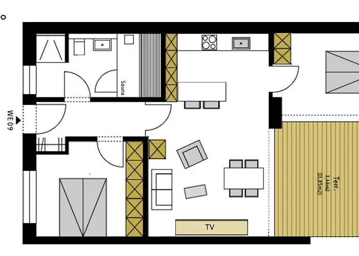 Park-apartment Scharmuetzelsee 9 * ヴェンディッシュ・リーツ